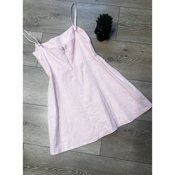 |Sold|  •Reformation• baby pink dress - Picture 7 of 9